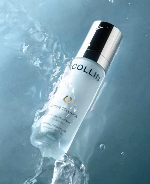 G.M. COLLIN MARINE COLLAGEN VEIDO KREMAS - GAIVESNĖS IR STANGRESNĖS ODOS POJŪČIUI, 50 ml.