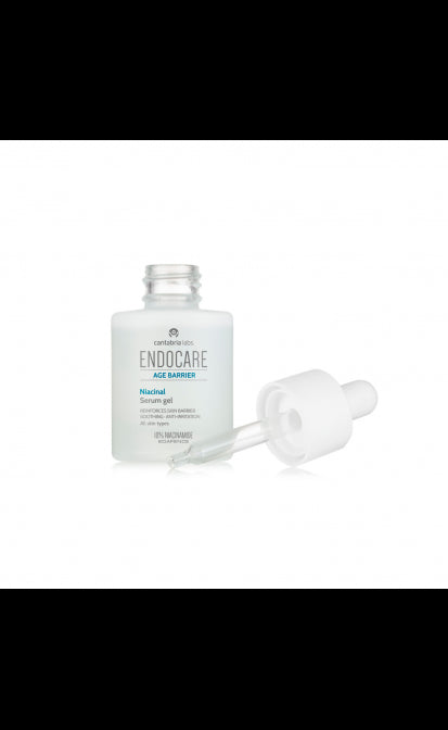 ENDOCARE NIACINAL AGE BARRIER SERUMAS, DRĖKINAMASIS SERUMAS SU NIACINAMIDU IR HIALURONO R. 30ml