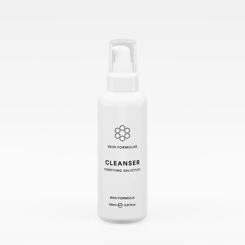 SKINFORMULAS PURYFYING SALICILIC CLEANSER - PRAUSIKLIS SU SALICILO RŪGŠTIMI IR PREBIOTIKAIS 100 ml.