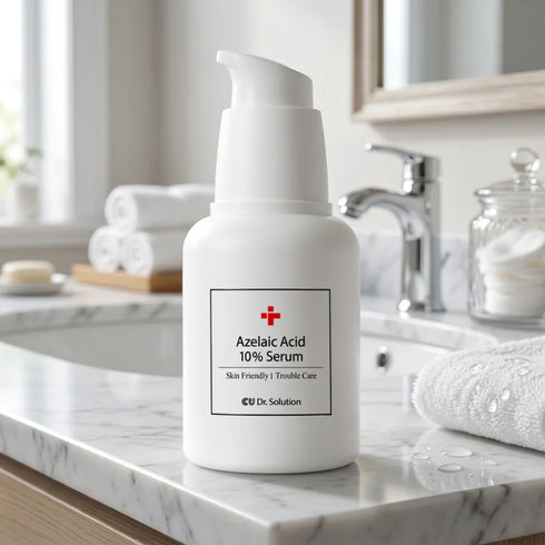CUSKIN PRIEŠUŽDEGIMINIS SKAISTINANTIS SERUMAS SU 10 % AZELAINO RŪGŠTIMI, 30 ML