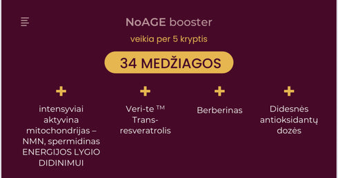 NoAGE women booster mini