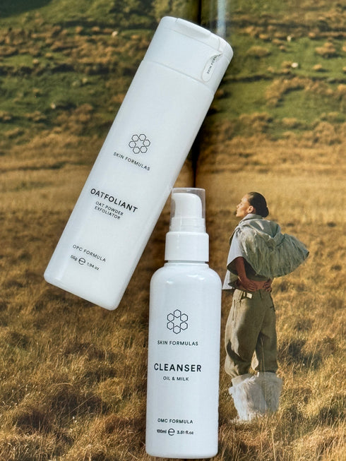 SKINFORMULAS OAT POWDER - PLAUNAMIEJI MILTELIAI SU AVIŽOMIS JAUTRIAI ODAI 55G.