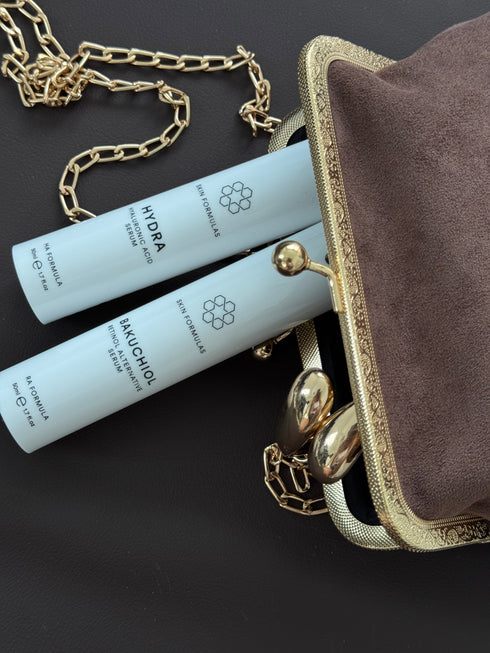 SKINFORMULAS HYDRA & CLEAR DUO: DRĖKINIMAS IR PROBLEMINĖS ODOS PRIEŽIŪRA