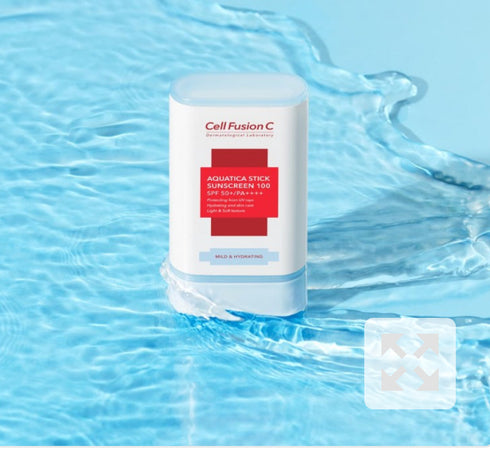 Aquatica Stick Sunscreen 100 SPF50+/PA++++” drėkinanti pieštukinė apsauga nuo saulės