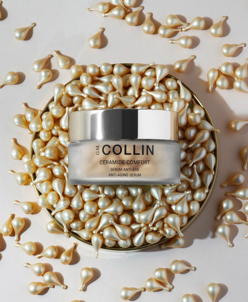 G.M. COLLIN DAILY CERAMIDE COMFORT / KERAMIDŲ SERUMAS KAPSULĖSE VISIEMS ODOS TIPAMS, 80 vnt.