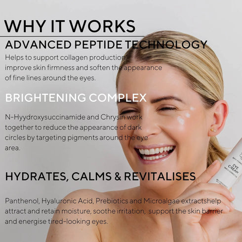 SKIN FORMULAS REJUVENATING EYE CREAM/ JAUNINANTIS PAAKIŲ KREMAS, 30 ML