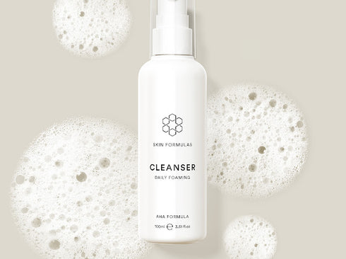 SKINFORMULAS CLEANSER DAILY FOAMING - SKAISTINANTIS IR BALANSUOJANTIS VEIDO PRAUSIKLIS 100 ML.