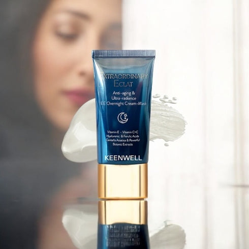 KEENWELL EXTRAORDINARY ECLAT EE NAKTINĖ NENUPLAUNAMA KAUKĖ, 40 ML