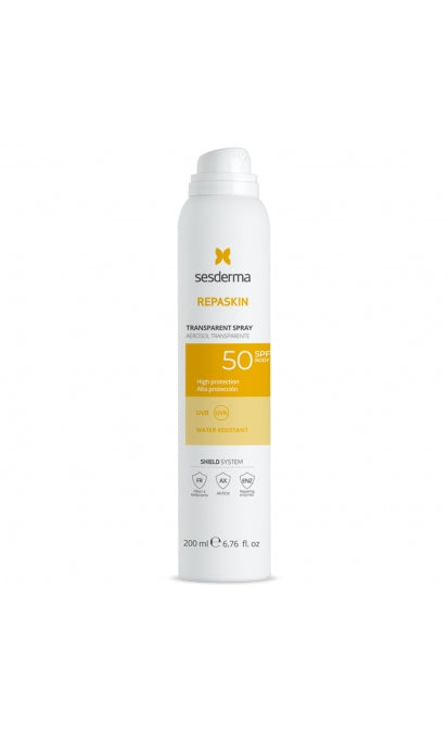SESDERMA REPASKIN purškiklis nuo saulės SPF 50, 200ml