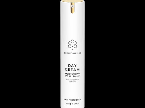 SKINFORMULAS DAY CREAM MOISTURISING – SPF 50 | PA++++ - KREMAS SU SPF 50