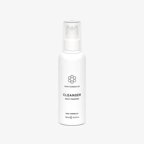 SKIN FORMULAS CLEANSER DAILY FOAMING - SKAISTINANTIS IR BALANSUOJANTIS VEIDO PRAUSIKLIS 100 ML.