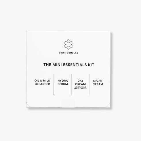Skin Formulas The Mini Essentials Kit, Kelioninis rinkinys 4 produktų.