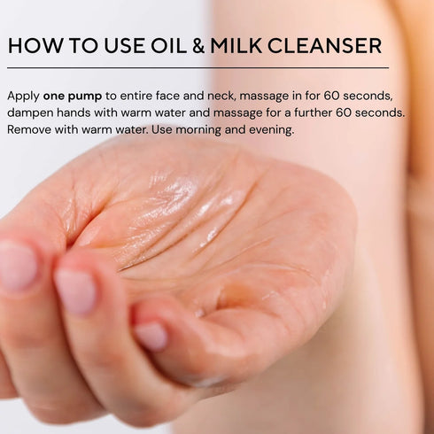 SKIN FORMULAS CLEANSER OIL & MILK– ALIEJINIS VEIDO PRAUSIKLIS 100 ML.