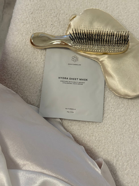 SKINFORMULAS HYDRA SHEET MASK - LAKŠTINĖ VEIDO KAUKĖ SU AMINO IR HIALURONO RŪGŠTIMIS 1 VNT.