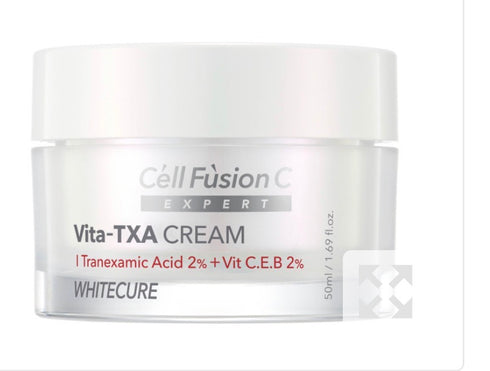 CELL FUSION C EXPERT CFCE “VITA TXA CREAM” SKAISTINANTIS KREMAS PIGMENTUOTAI ODAI, 50