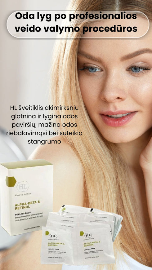 PILINGAS - SERVETĖLĖS ABR COMPLEX PEELING PADS, 24 VNT