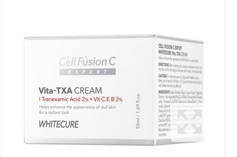 CELL FUSION C EXPERT CFCE “VITA TXA CREAM” SKAISTINANTIS KREMAS PIGMENTUOTAI ODAI, 50