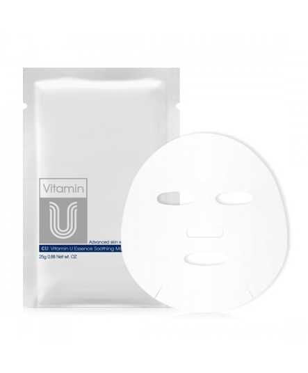 CUSKIN MAITINAMOJI, RAMINAMOJI LAKŠTINĖ VEIDO KAUKĖ SU VITAMINU U, VISIEMS ODOS TIPAMS, 1 VNT