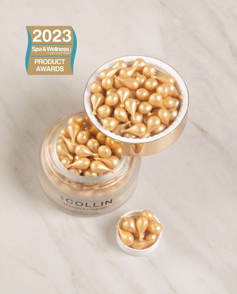 G.M. COLLIN DAILY CERAMIDE COMFORT / KERAMIDŲ SERUMAS KAPSULĖSE VISIEMS ODOS TIPAMS, 20 vnt.