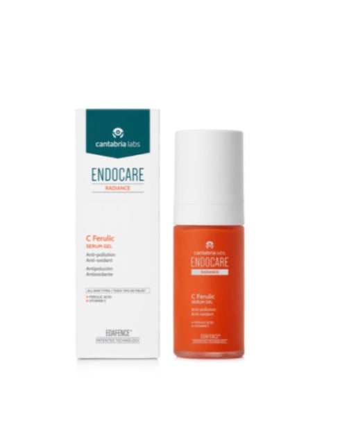 CANTABRIA LABS ENDOCARE RADIANCE C FERULIC SERUMAS-GELIS, 30 ML