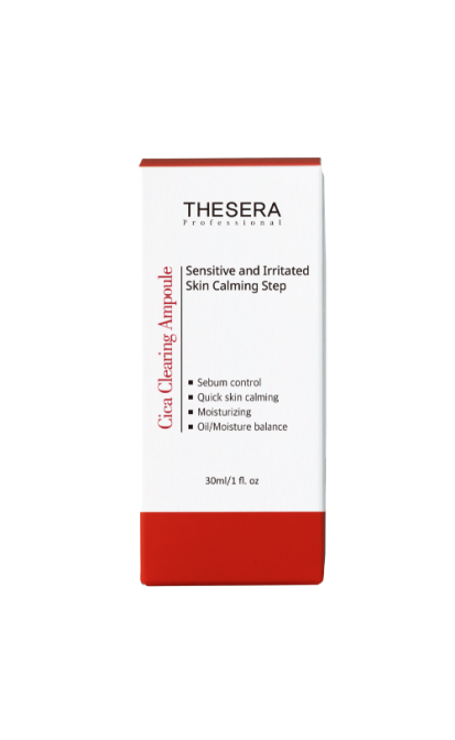 THESERA CICA RAMINAMOJI AMPULĖ PROBLEMINEI ODAI, 30 ML