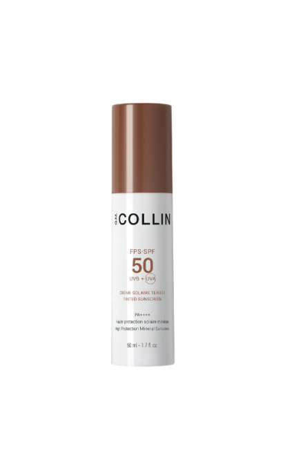 G.M. COLLIN SPF 50 TINTED SUNSCREEN MINERALINIS APSAUGINIS KREMAS SU ATSPALVIU, 50 ML.