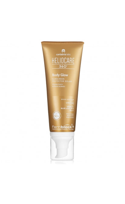 HELIOCARE 360 BODY GLOW SPF50+/KŪNO KREMAS SU SPF IR SPALVA 100 ML