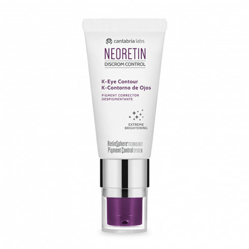 NEORETIN DISCROM CONTROL K - EYE CONTOUR PAAKIŲ KREMAS PATAMSĖJUSIEMS PAAKIAMS, 15 ML