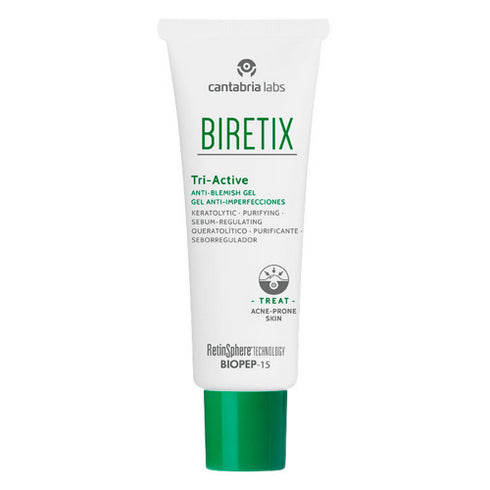 BIRETIX TRI-ACTIVE GELIS ESANT INTENSYVIAI AKNĖS FORMAI, 50 ML