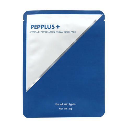 PEPPLUS DRĖKINANTI/STANGRINANTI LAKŠTINĖ KAUKĖ "PEPPLUS PEPSOLOUTION FACIAL MASK"