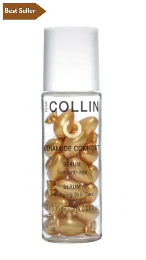 G.M. COLLIN DAILY CERAMIDE COMFORT / KERAMIDŲ SERUMAS KAPSULĖSE VISIEMS ODOS TIPAMS, 20 vnt.